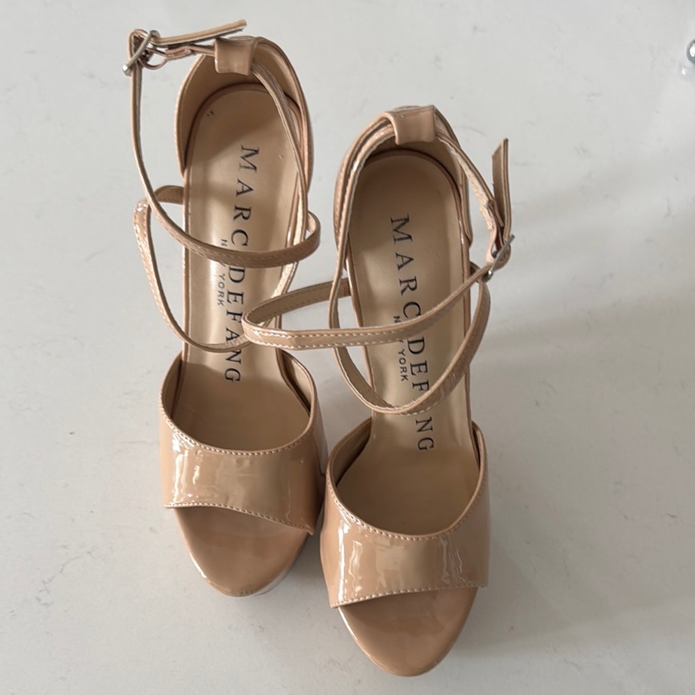 Marc Defang platform heel